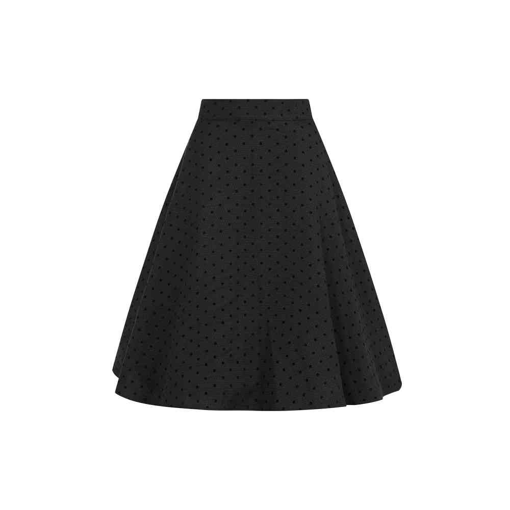 Banned - Annie Rose Spot Jupe - Noir